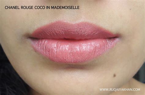 chanel rouge coco hydrating lipstick review|Chanel Rouge Coco mademoiselle lipstick.